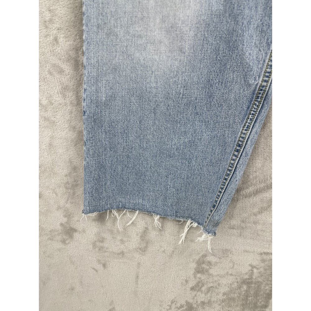 Levi's SilverTab Vintage Size 36x24.5 Cropped Baggy Faded Distressed Jeans - Picture 6 of 16